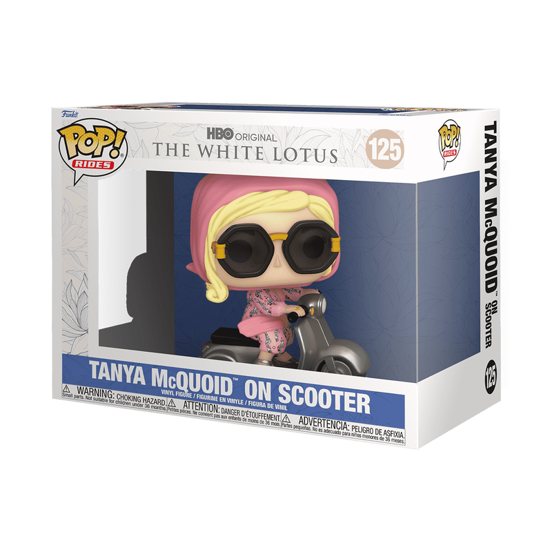 Funko Pop! HBO Original - The White Lotus : Tanya McQuoid on Scooter 125