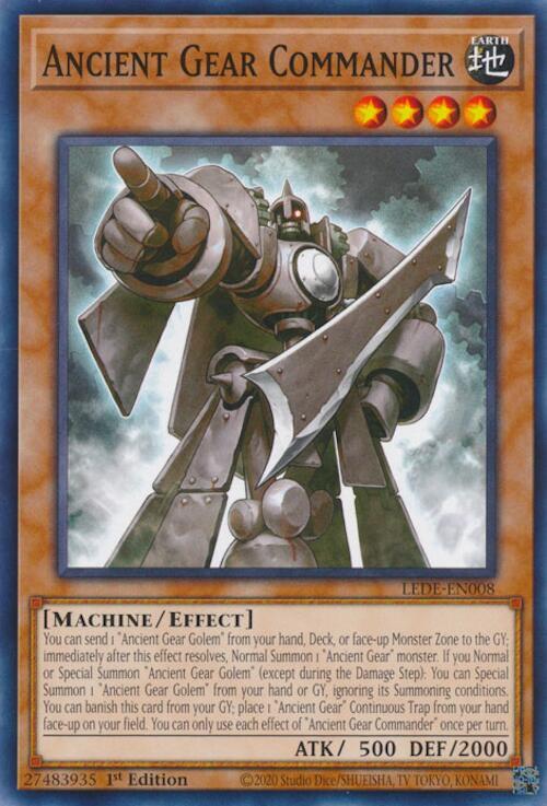 Ancient Gear Commander - Legacy of Destruction (LEDE)