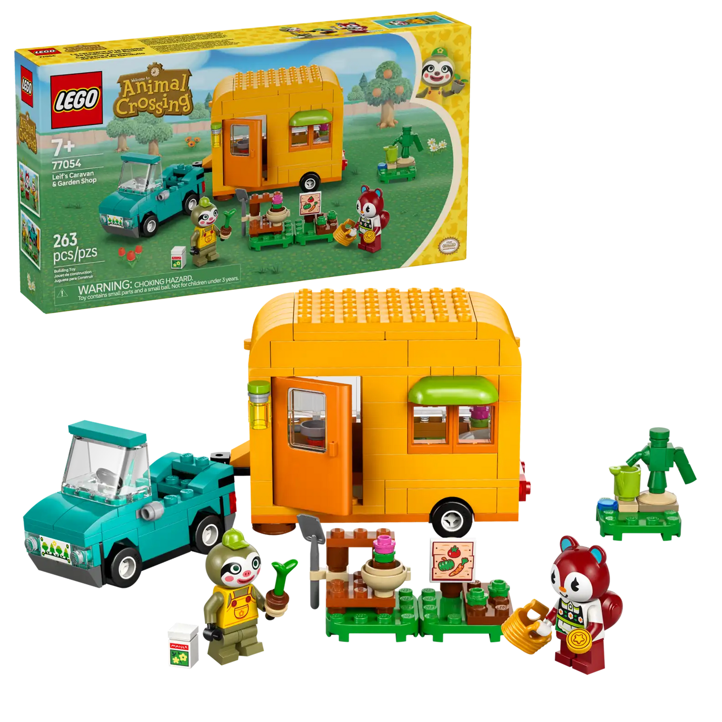 Animal Crossing - Leif’s Caravan & Garden Shop 77054 Official LEGO Set