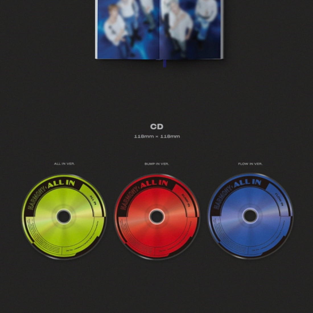 K-POP P1HARMONY - HARMONY : ALL IN (6TH MINI ALBUM) (3 VERSIONS)