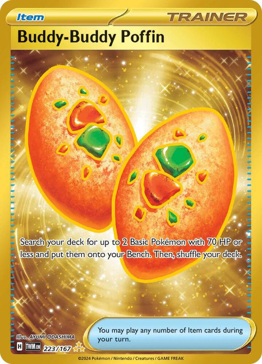 Pokemon TCG! Buddy-Buddy Poffin - SV06: Twilight Masquerade (TWM)