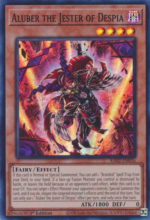 Aluber the Jester of Despia - 25th Anniversary Rarity Collection II (RA02)