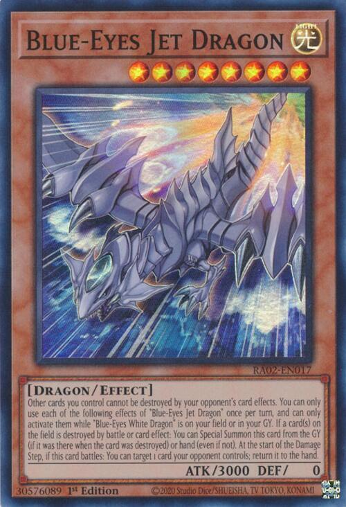 Blue-Eyes Jet Dragon - 25th Anniversary Rarity Collection II (RA02)