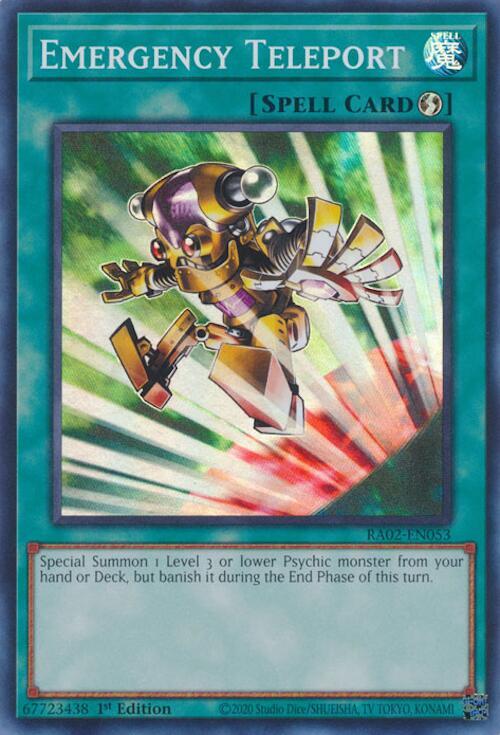 Emergency Teleport - 25th Anniversary Rarity Collection II (RA02)