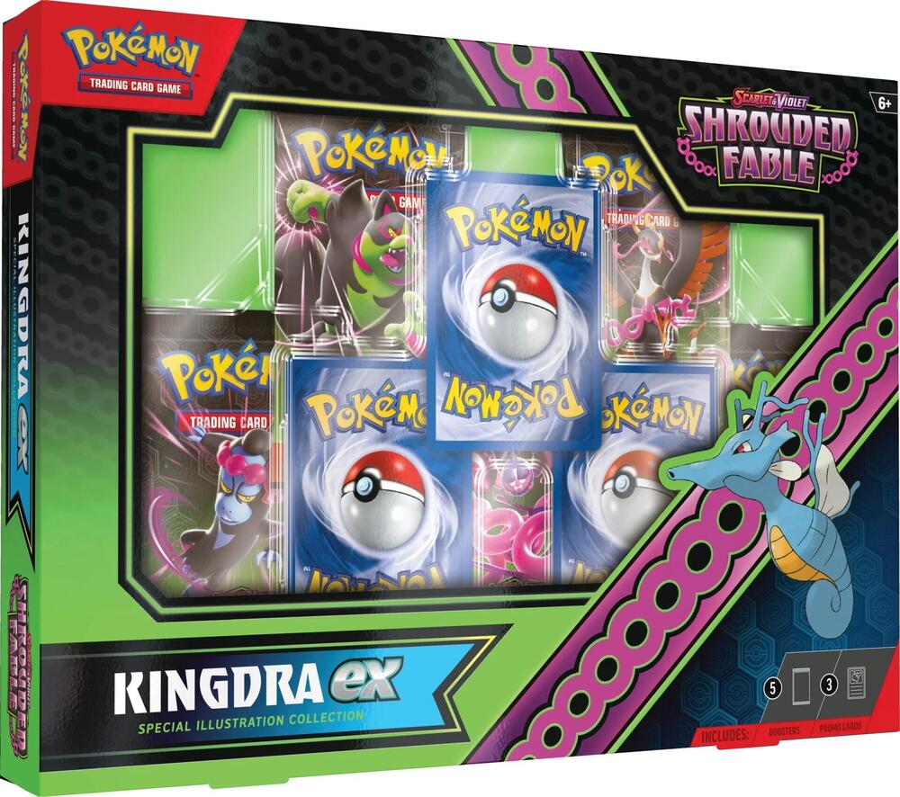 Pokemon TCG! Kingdra ex Special Illustration Collection - SV: Shrouded Fable (SFA)