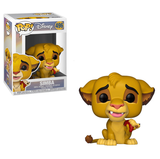 Funko Pop! Disney The Lion King - Simba (Grub) 496 + Free Protector