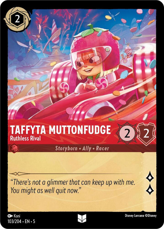 Disney Lorcana - Taffyta Muttonfudge - Ruthless Rival - Shimmering Skies (5)