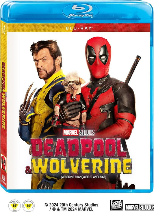 Deadpool & Wolverine – Blu-Ray (Brand New / Factory Sealed, Canadian Bilingual Edition)