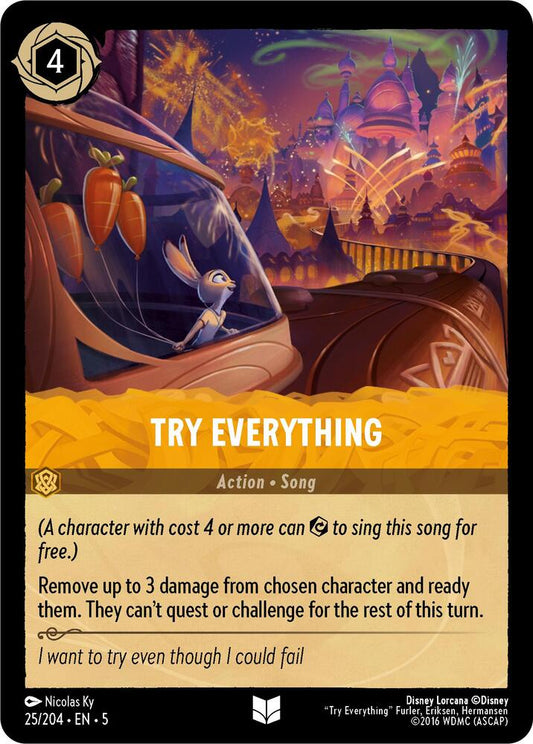 Disney Lorcana - Try Everything - Shimmering Skies (5)