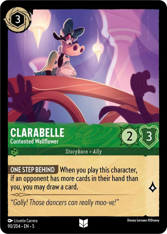 Disney Lorcana - Clarabelle - Contented Wallflower - Shimmering Skies (5)