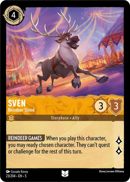 Disney Lorcana - Sven - Reindeer Steed - Shimmering Skies (5)