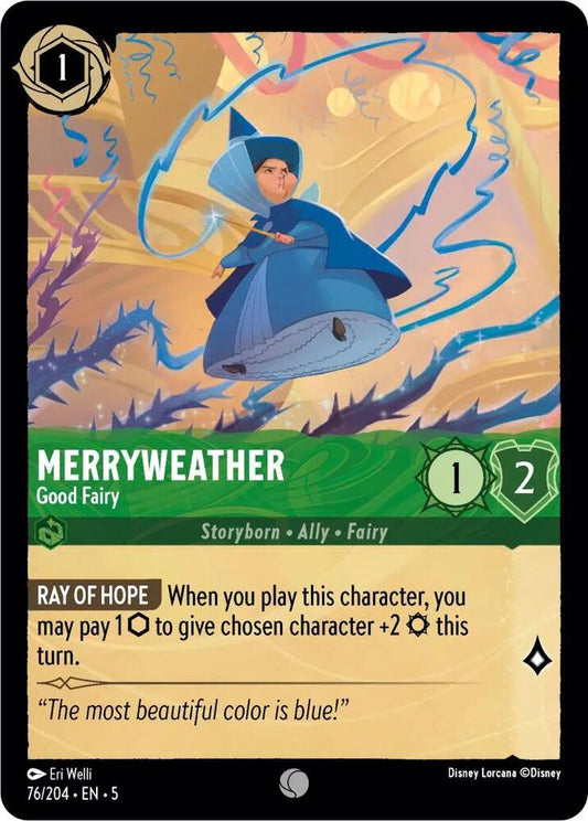 Disney Lorcana - Merryweather - Good Fairy - Shimmering Skies (5)