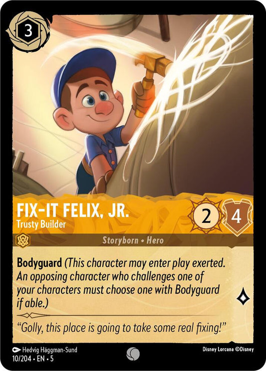 Disney Lorcana - Fix-It Felix, Jr. - Trusty Builder - Shimmering Skies (5)