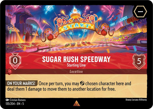 Disney Lorcana - Sugar Rush Speedway - Starting Line - Shimmering Skies (5)