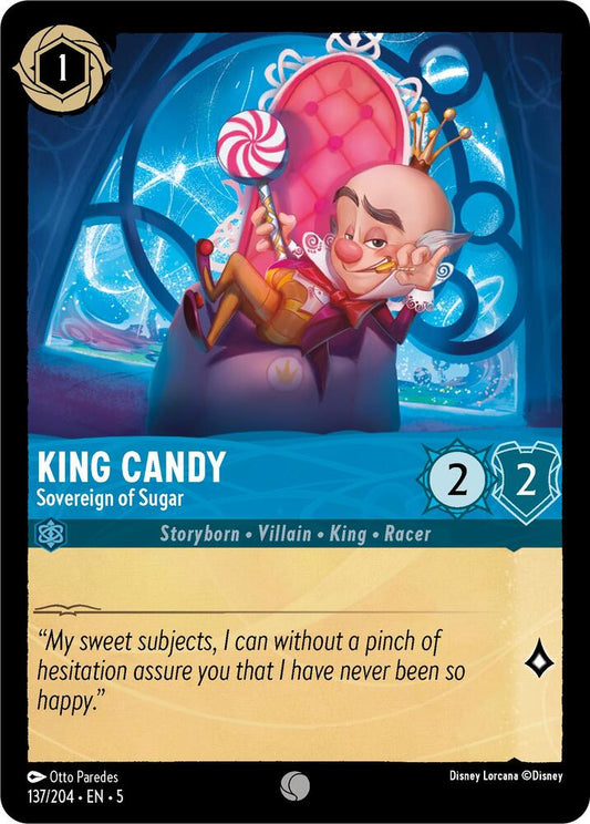 Disney Lorcana - King Candy - Sovereign of Sugar - Shimmering Skies (5)