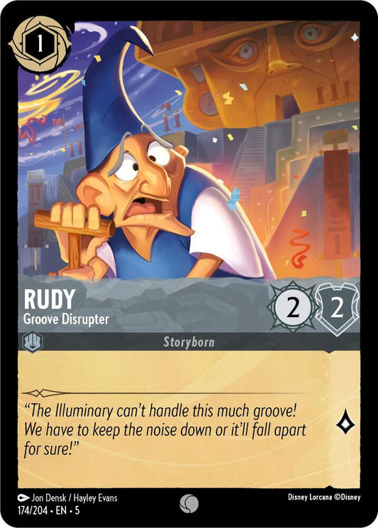 Disney Lorcana - Rudy - Groove Disrupter - Shimmering Skies (5)