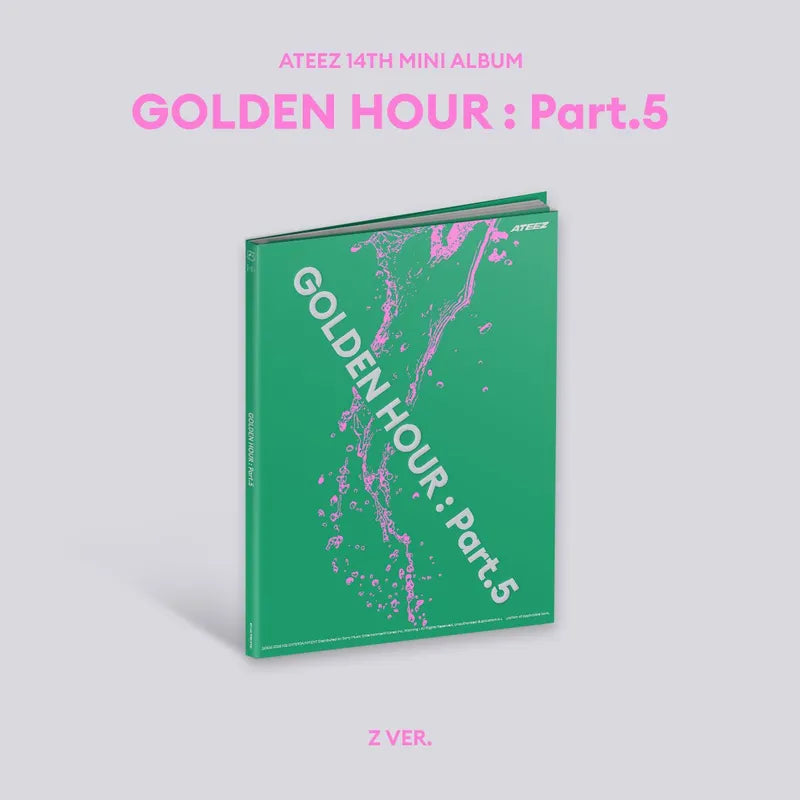 K-POP ATEEZ - GOLDEN HOUR : PART.5 (3 VERSIONS)