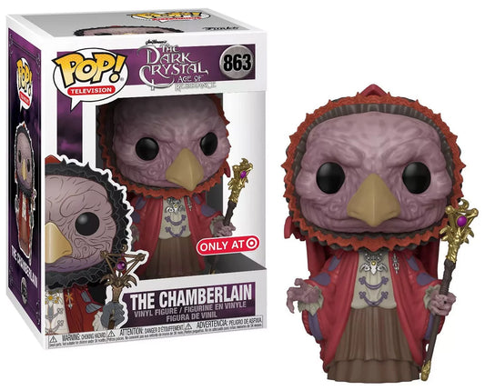 Funko Pop! Jim Henson’s: The Dark Crystal Age of Resistance - The Chamberlain 863 Target Exclusive + PROTECTOR! (VAULTED)