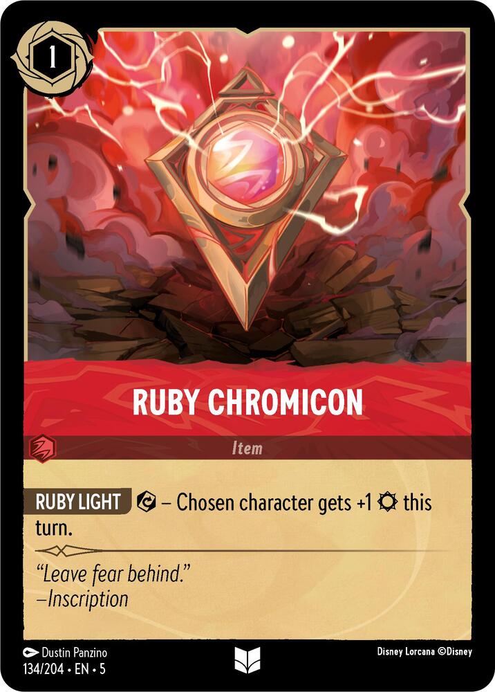 Disney Lorcana - Ruby Chromicon - Shimmering Skies (5)