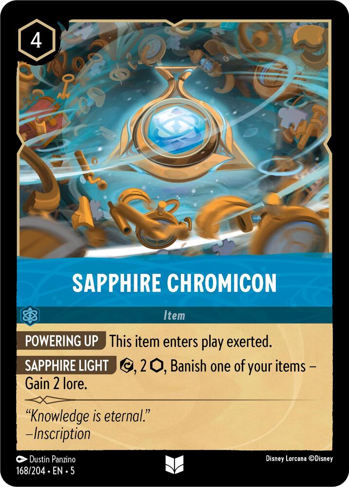 Disney Lorcana - Sapphire Chromicon - Shimmering Skies (5)