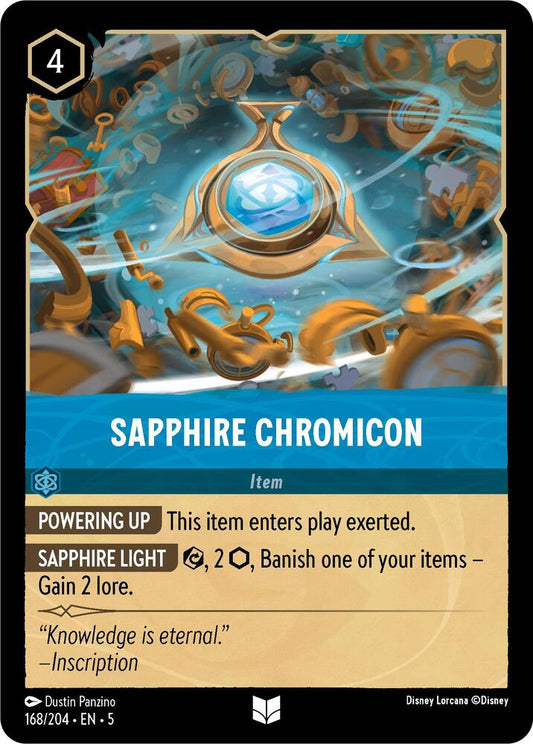 Disney Lorcana - Sapphire Chromicon - Shimmering Skies (5)
