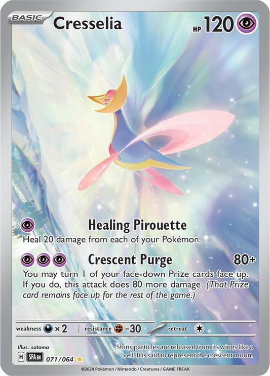 Pokemon TCG! Cresselia - 071/064 - SV: Shrouded Fable (SFA)