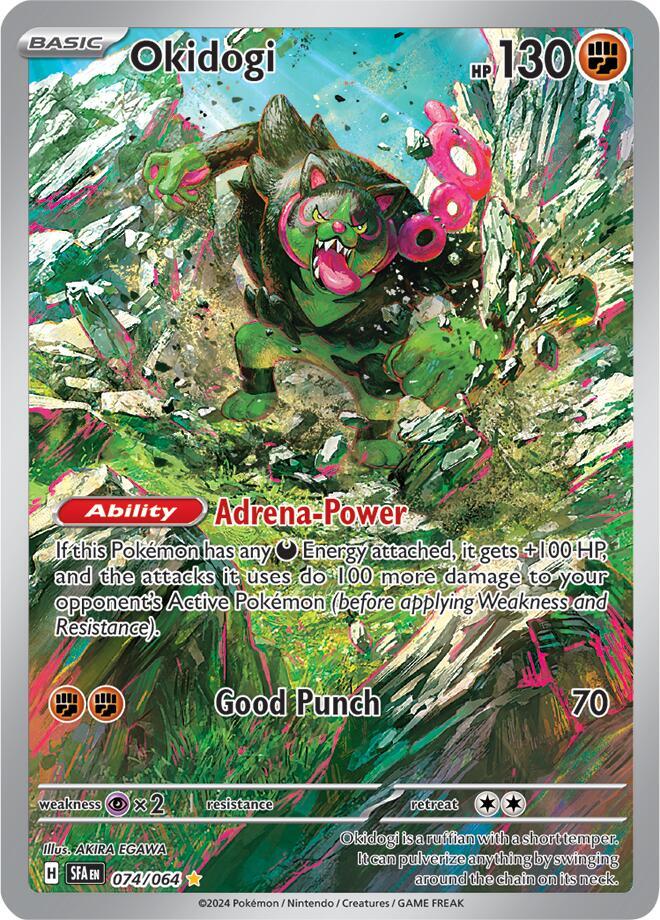 Pokemon TCG! Okidogi - SV: Shrouded Fable (SFA)