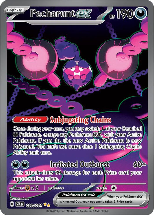 Pokemon TCG! Pecharunt ex - 093/064 - SV: Shrouded Fable (SFA)