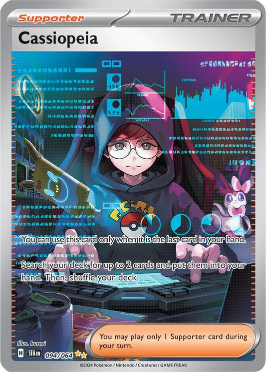 Pokemon TCG! Cassiopeia - 094/064 - SV: Shrouded Fable (SFA) (NM)