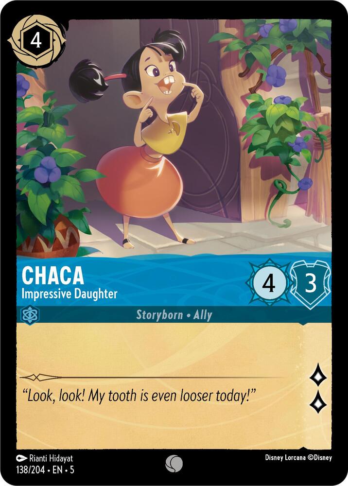 Disney Lorcana - Chaca - Impressive Daughter - Shimmering Skies (5)