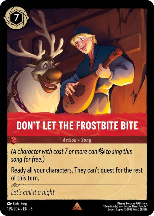Disney Lorcana - Don't Let the Frostbite Bite - Shimmering Skies (5)