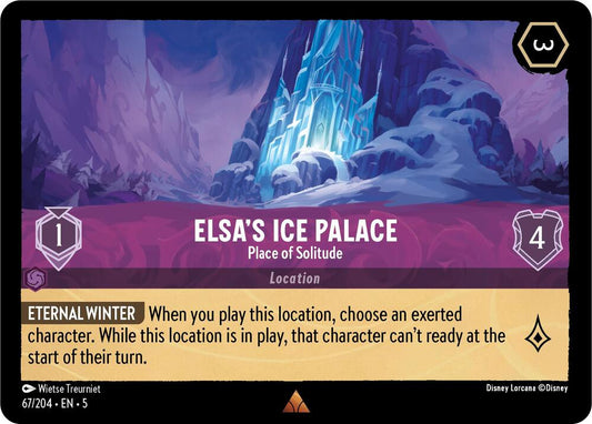 Disney Lorcana - Elsa's Ice Palace - Place of Solitude - Shimmering Skies (5)