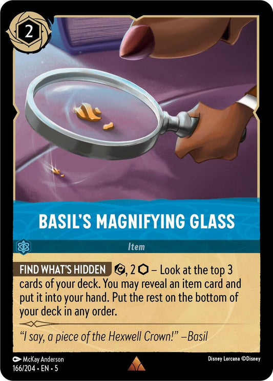 Disney Lorcana - Basil's Magnifying Glass - Shimmering Skies (5)