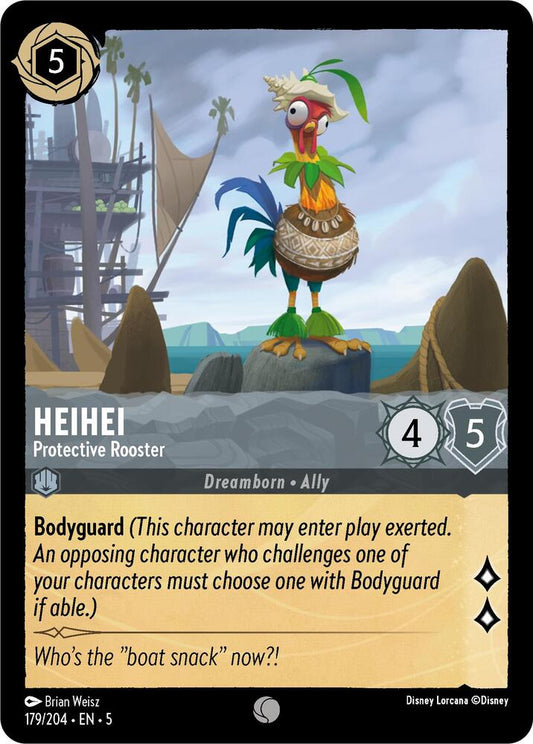 Disney Lorcana - HeiHei - Protective Rooster - Shimmering Skies (5)