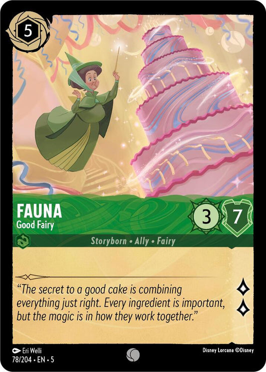 Disney Lorcana - Fauna - Good Fairy - Shimmering Skies (5)