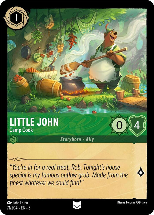 Disney Lorcana - Little John - Camp Cook - Shimmering Skies (5)