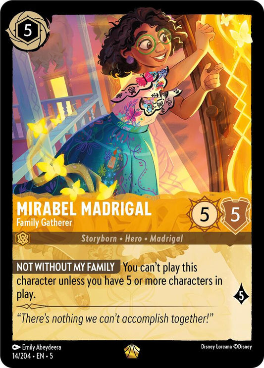 Disney Lorcana - Mirabel Madrigal - Family Gatherer - Shimmering Skies (5)