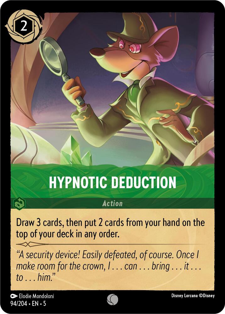 Disney Lorcana - Hypnotic Deduction - Shimmering Skies (5)