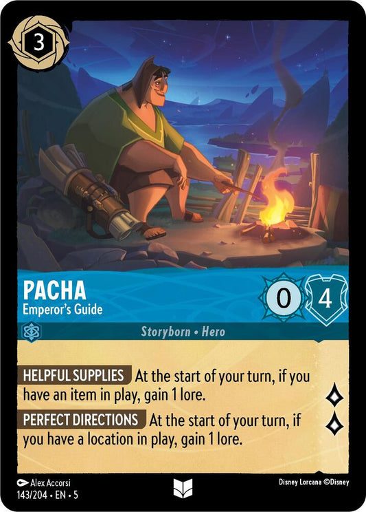 Disney Lorcana - Pacha - Emperor's Guide - Shimmering Skies (5)