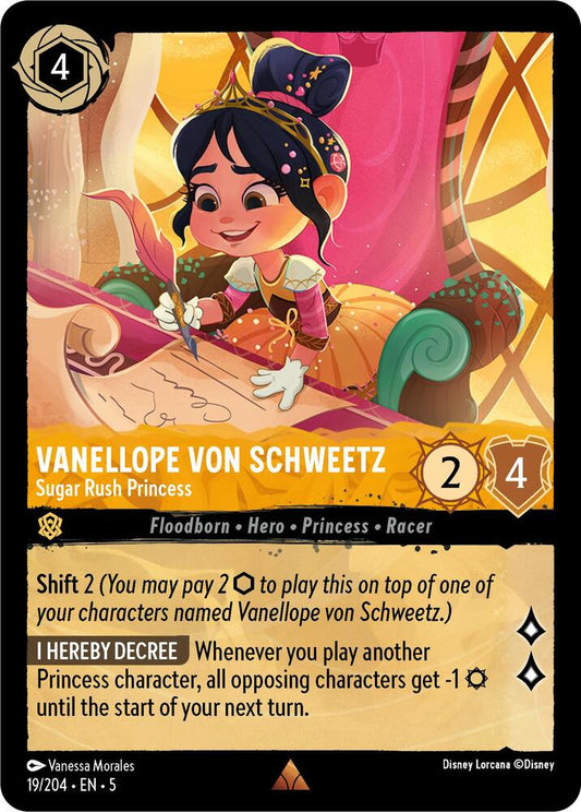 Disney Lorcana - Vanellope von Schweetz - Sugar Rush Princess - Shimmering Skies (5)