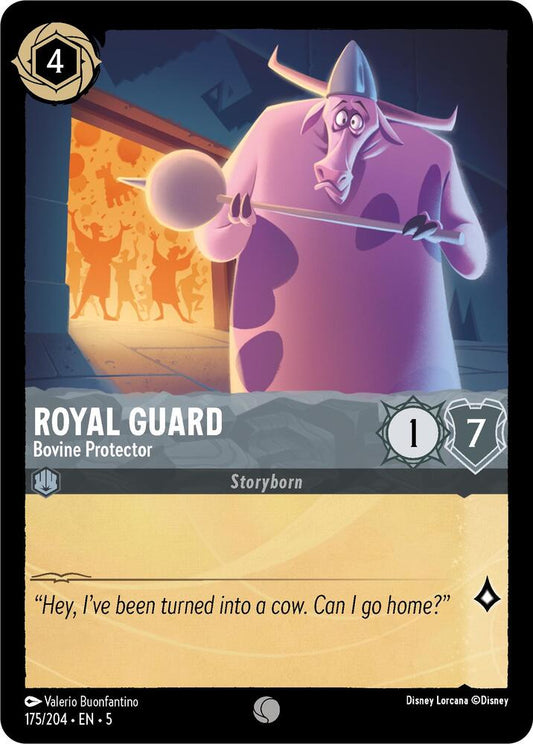 Disney Lorcana - Royal Guard - Bovine Protector - Shimmering Skies (5)