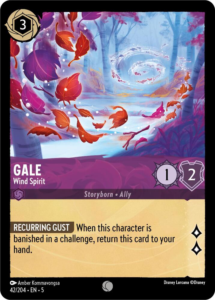 Disney Lorcana - Gale - Wind Spirit - Shimmering Skies (5)