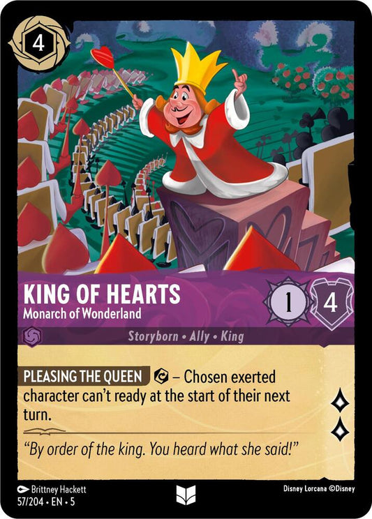 Disney Lorcana - King of Hearts - Monarch of Wonderland - Shimmering Skies (5)
