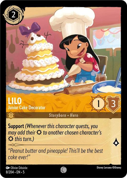 Disney Lorcana - Lilo - Junior Cake Decorator - Shimmering Skies (5)