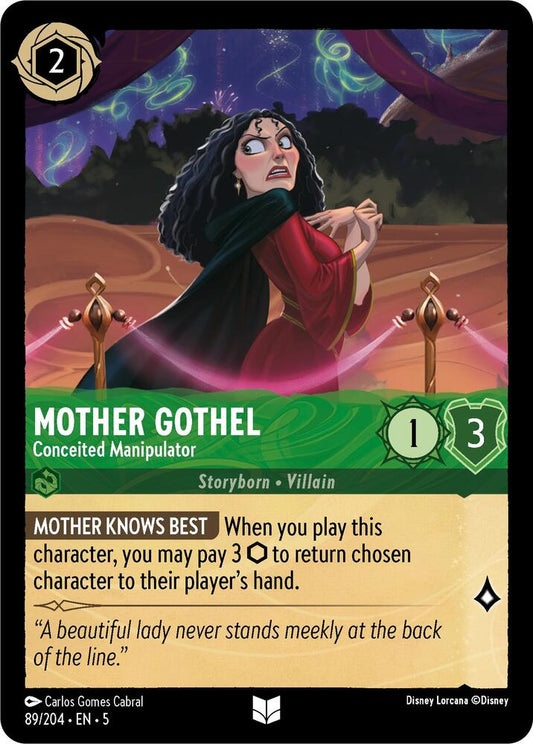 Disney Lorcana - Mother Gothel - Conceited Manipulator - Shimmering Skies (5)
