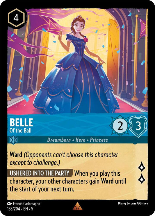 Disney Lorcana - Belle - Of the Ball - Shimmering Skies (5)