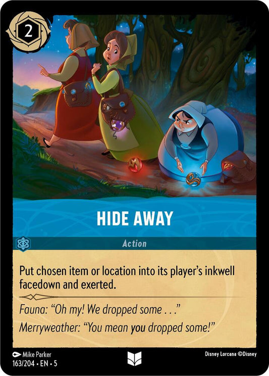 Disney Lorcana - Hide Away - Shimmering Skies (5)