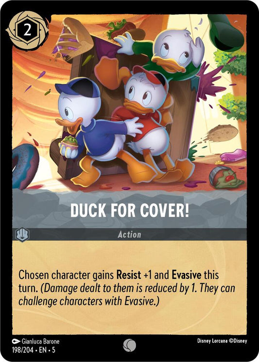 Disney Lorcana - Duck for Cover! - Shimmering Skies (5)