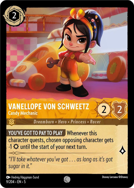 Disney Lorcana - Vanellope von Schweetz - Candy Mechanic - Shimmering Skies (5)