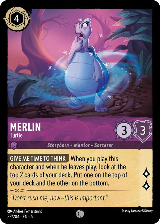 Disney Lorcana - Merlin - Turtle - Shimmering Skies (5)